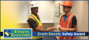 Erwin Electric Safety Award